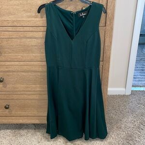 Lulus forest green dress